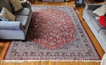 Oriental Style Rug Approximately 11'x8' - only rug is included - there is no label on the back of