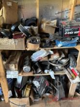 CONTENTS OF (3) SHELVES: VARIOUS TRUCK PARTS