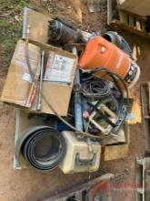 CONTENTS OF PALLET: VARIOUS TRUCK PARTS