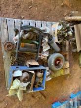 CONTENTS OF PALLET: VARIOUS TRUCK PARTS