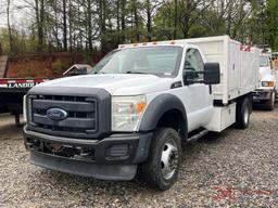 2015 FORD F550 SUPER DUTY FUEL AND LUBE TRUCK
