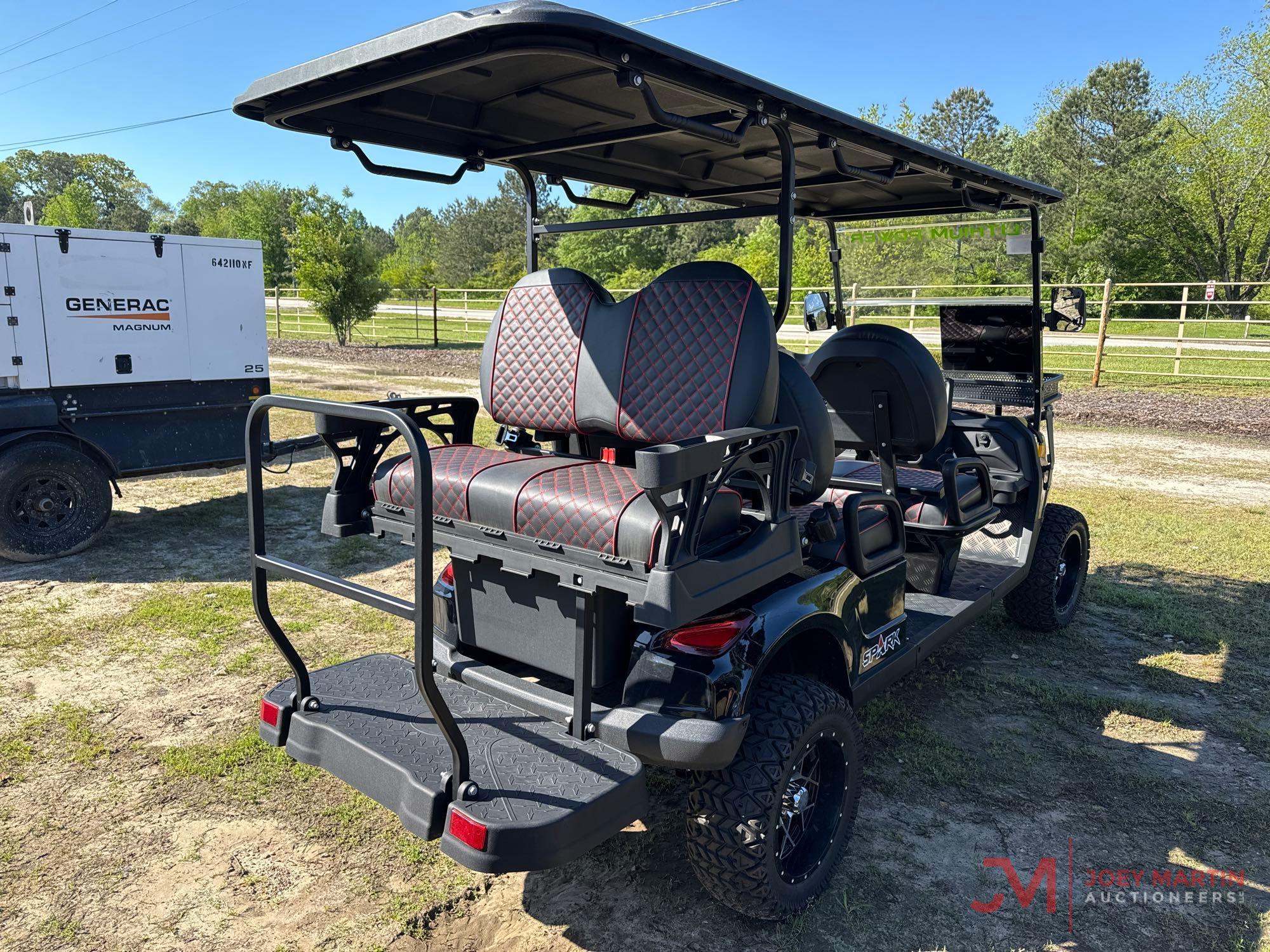NEW SPARK 6-SEATER 48V ELECTRIC GOLF CART