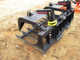 NEW HEAVY DUTY 84" QUICK ATTACH ROOT GRAPPLE