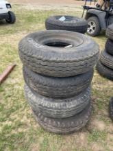 2858 - 4 - MOBILE HOME TIRES AND RIMS