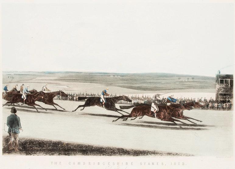 After Samuel Henry Alken (1810-1894) THE CAMBRIDGESHIRE STAKES 1853 (A PAIR