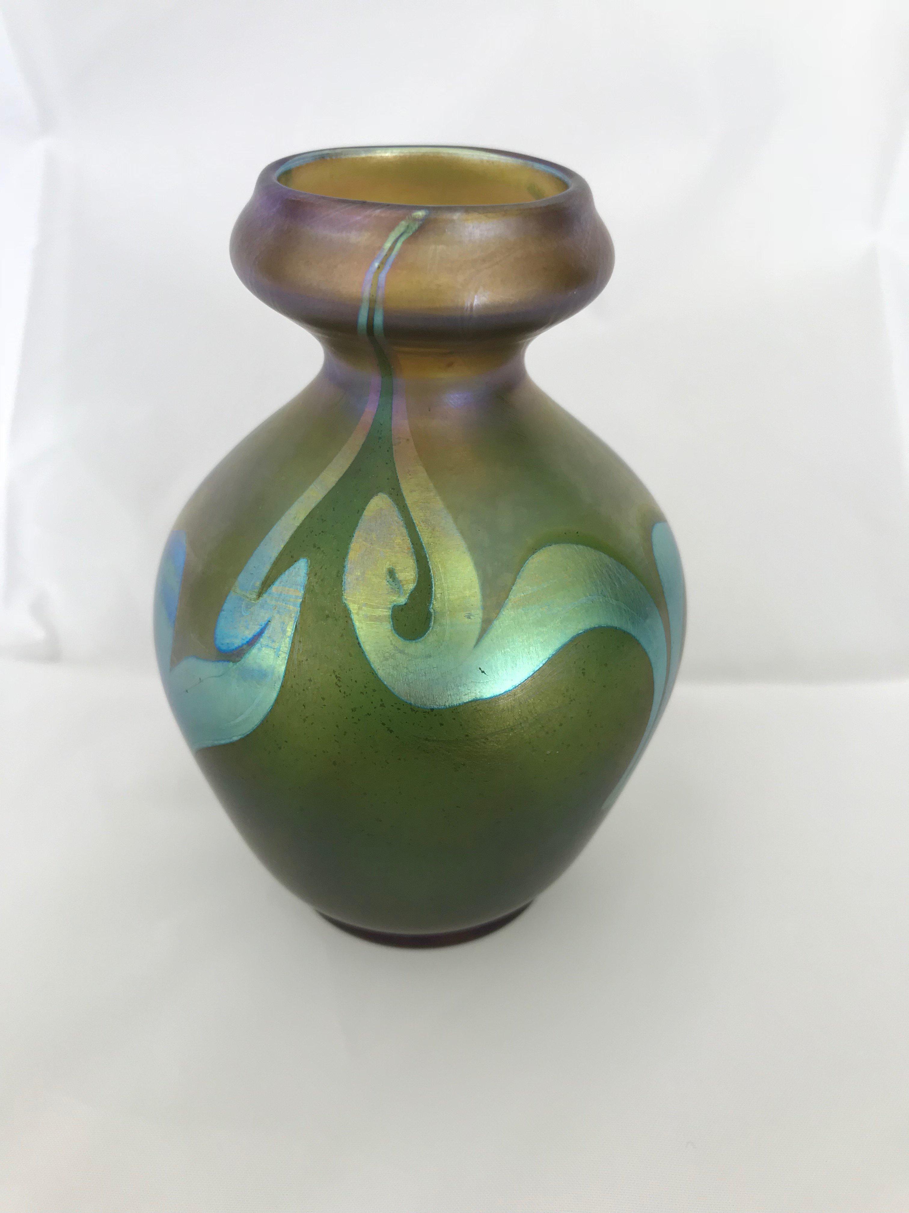 L.C.T. Tiffany Favrile Vase