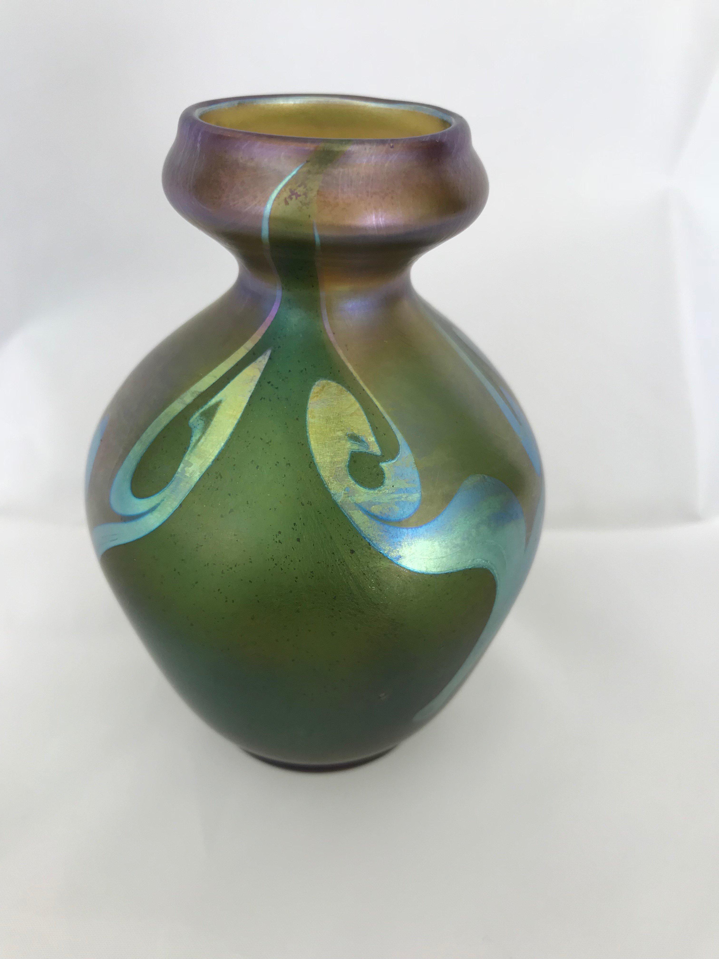L.C.T. Tiffany Favrile Vase