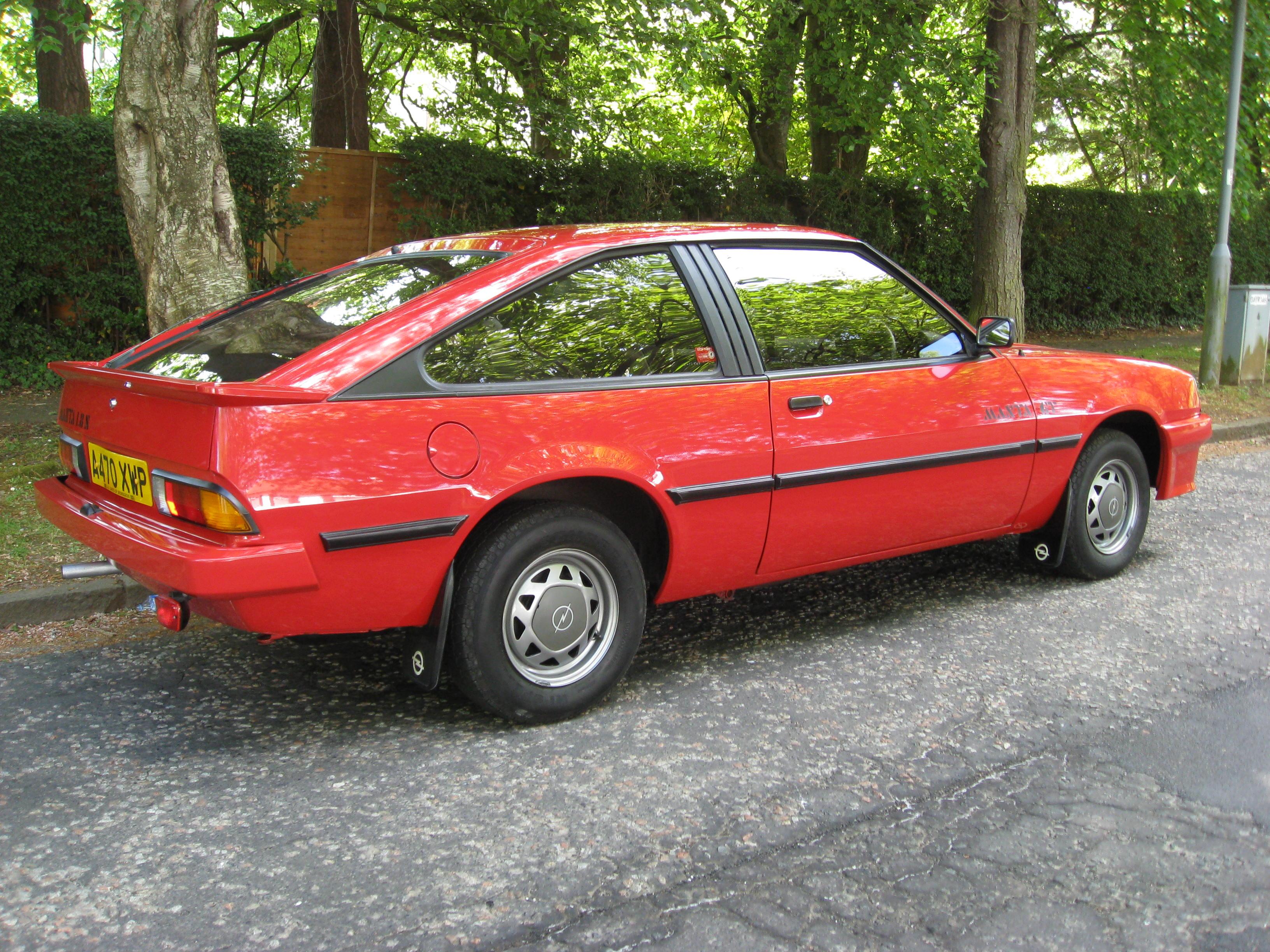1983 Opel Manta (B2) GT 1.8S