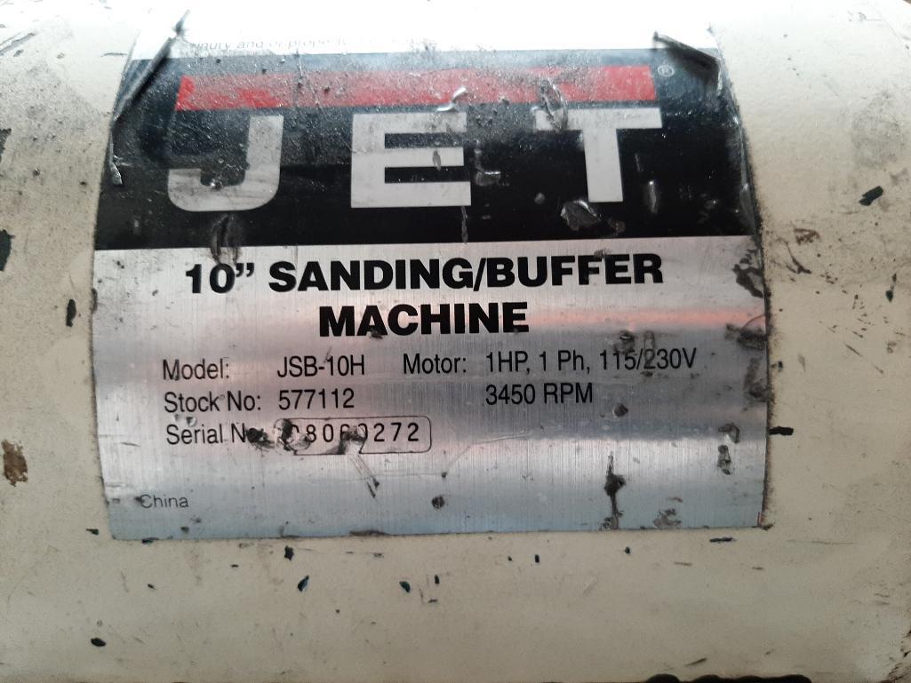 10" Sander/Buffer Machine with stand.