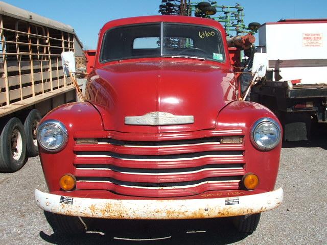 1952 CHEVY WITH 9'  BED & HOIST
