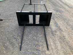 NEW SKID LOADER TWIN HAY SPEAR