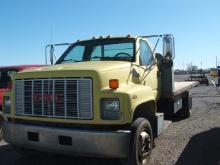 1994 GMC TOPKICK DIESEL WITH 16' FLATBED