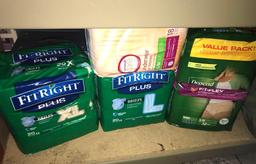 4 Bags of Depends size S-Xl