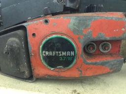 Craftsman Chain Saw 3.7/ 18"