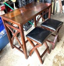 Bistro Table with 2 Stools