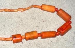 Adjustable Coral Necklace
