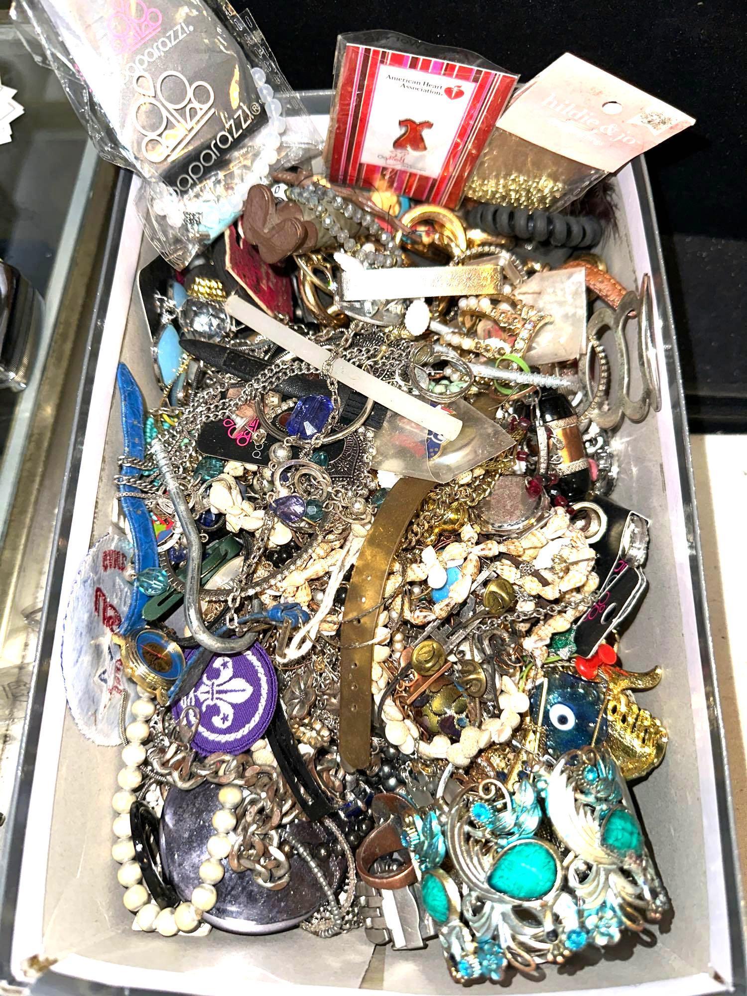 Shoe of Filled of Unsearched Jewelry