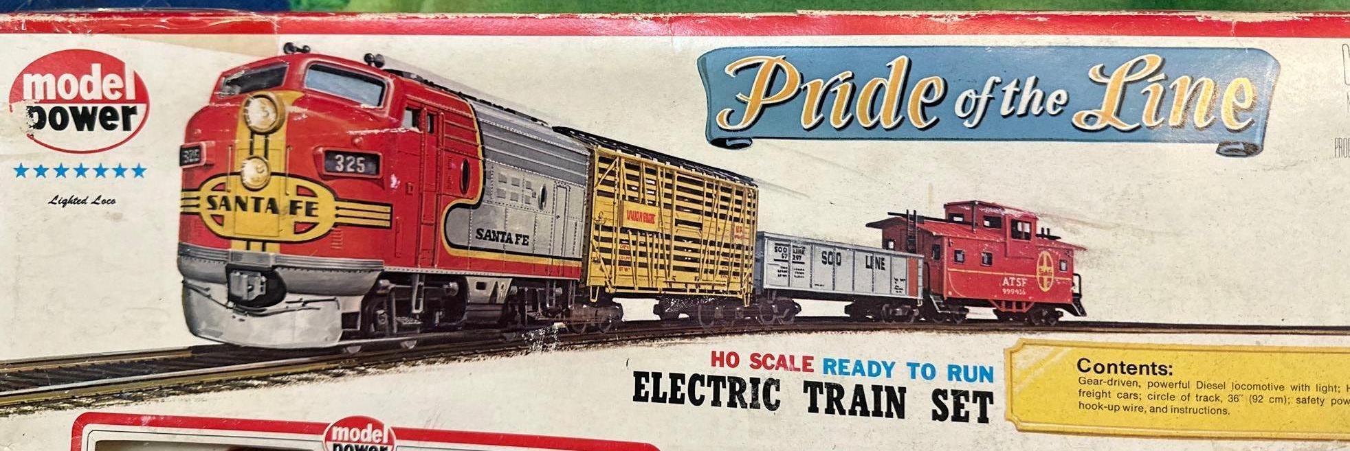 Model Power Pride of the Line HO scale Ready to Run Electric Train set
