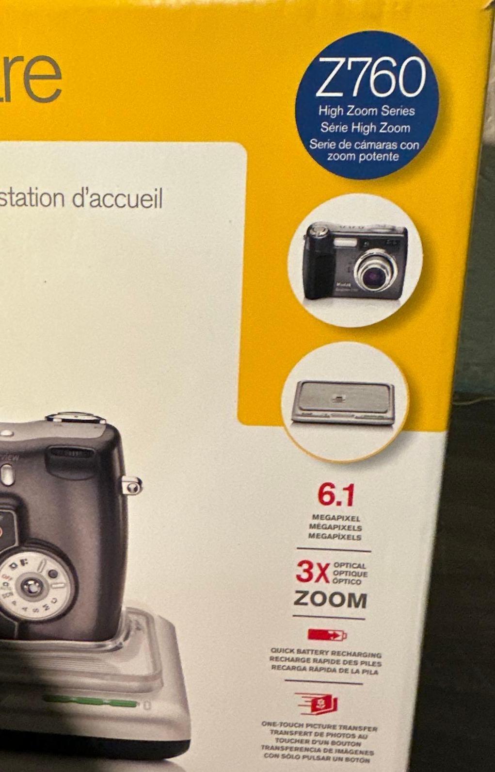 Kodak Easy Share Z760 High Zoom Series Digital Camera and Printer