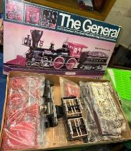The General 4-4-0 American Standard Wood Burning steam Locomotive 1/25 scale model Kit