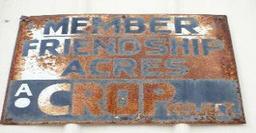 Member Friendship Acres Sign #2