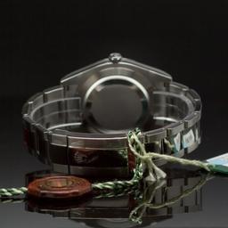 Rolex Stainless Steel Datejust II 41mm Black Dial Men's Wristwatch