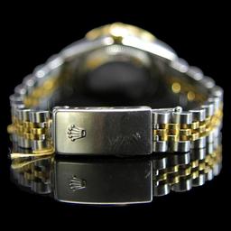 Rolex Two-Tone DateJust 31mm White MOP Dial Diamond Bezel Aprox. 1.5 cts. Wristwatch