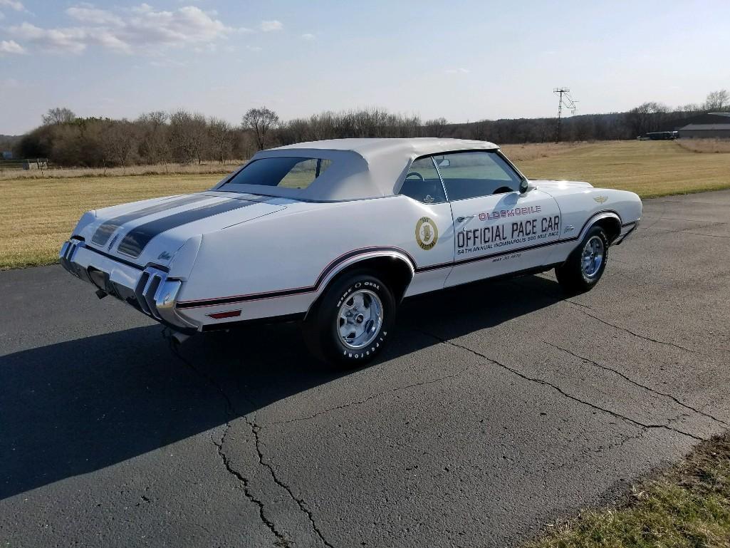 1970 Oldsmobile Convertible Pace Car