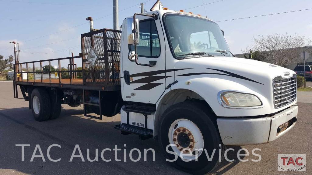2007 Freightliner Business Class M2 106 18 foot Flatbed