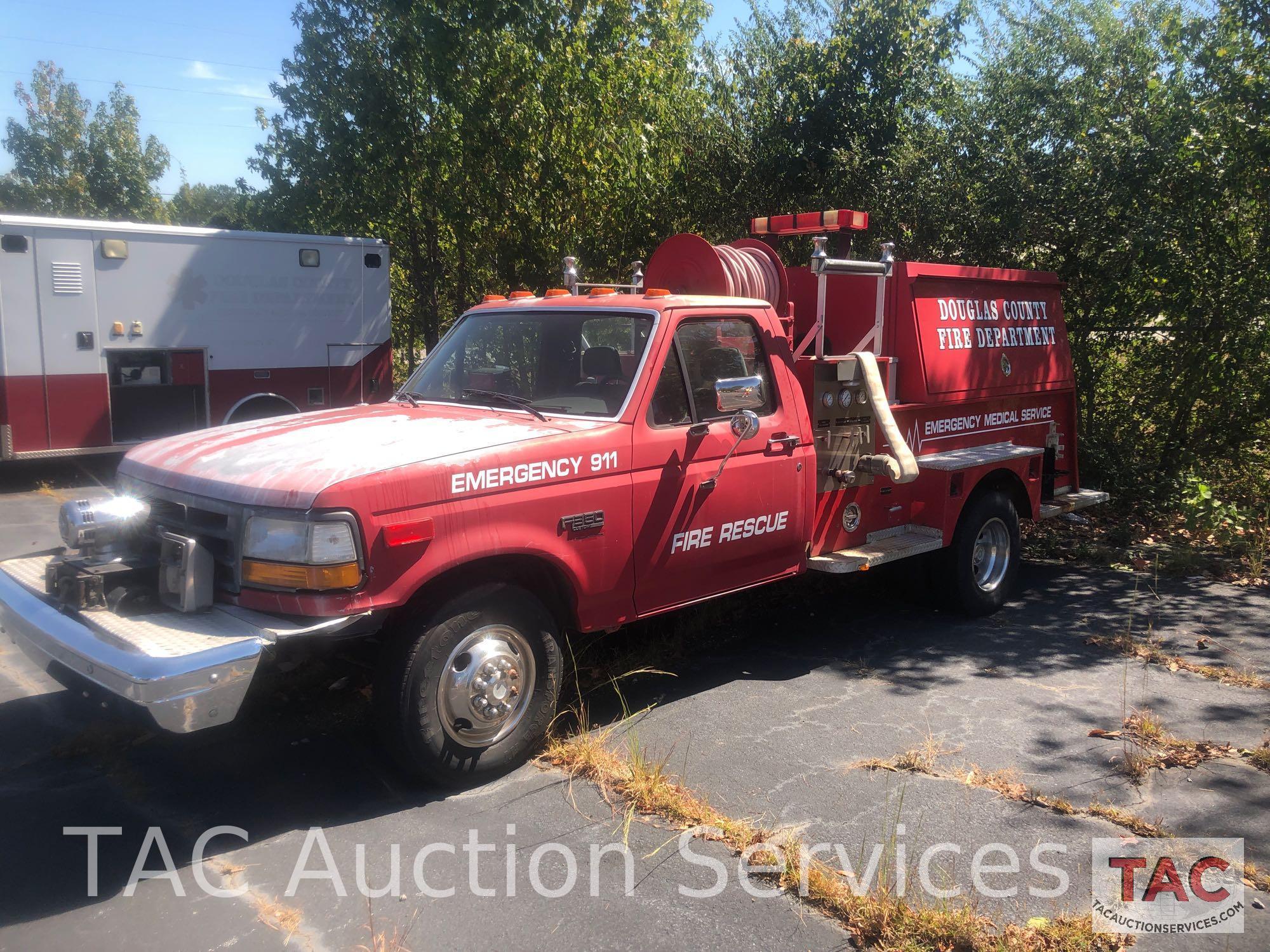 1992 Ford 350 Fire Truck
