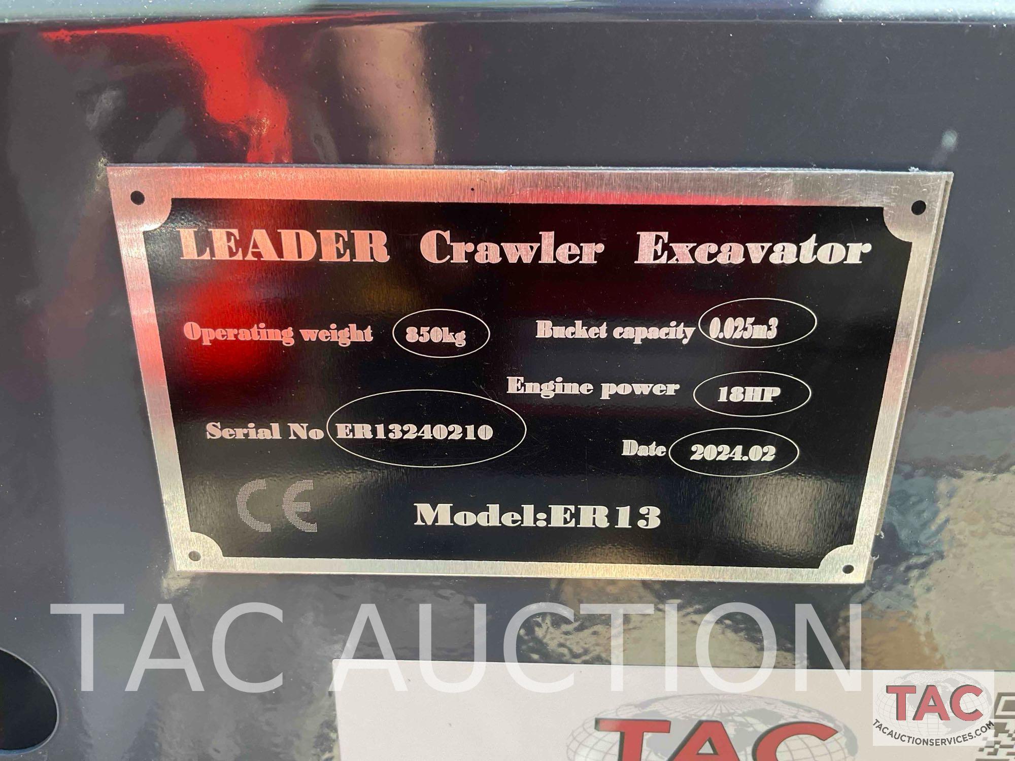 New Leader ER13 Mini Excavator