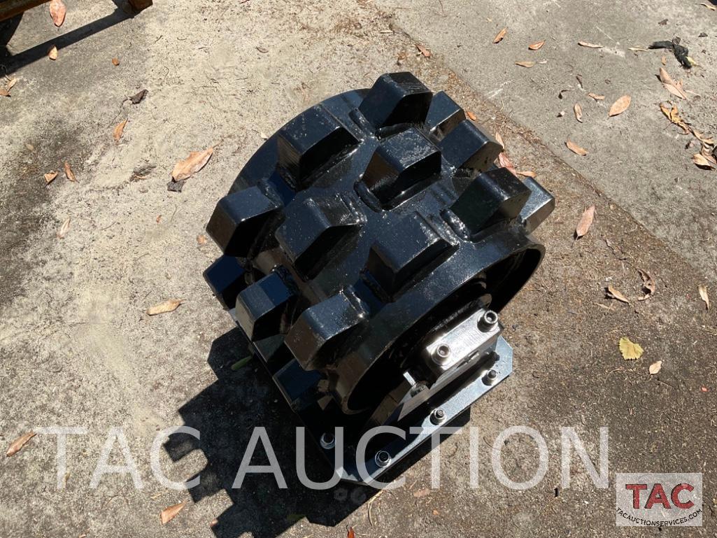 New Giyi Excavator Compaction Wheel For Cat 307