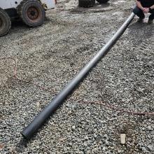 (3) 20 ft 4 inch  is hdpe pipe