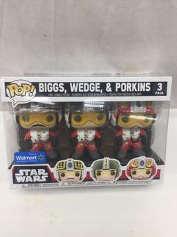 POP Star Wars Biggs, Wedge, & Porkins 3 Pack Vinyl Bobbleheads