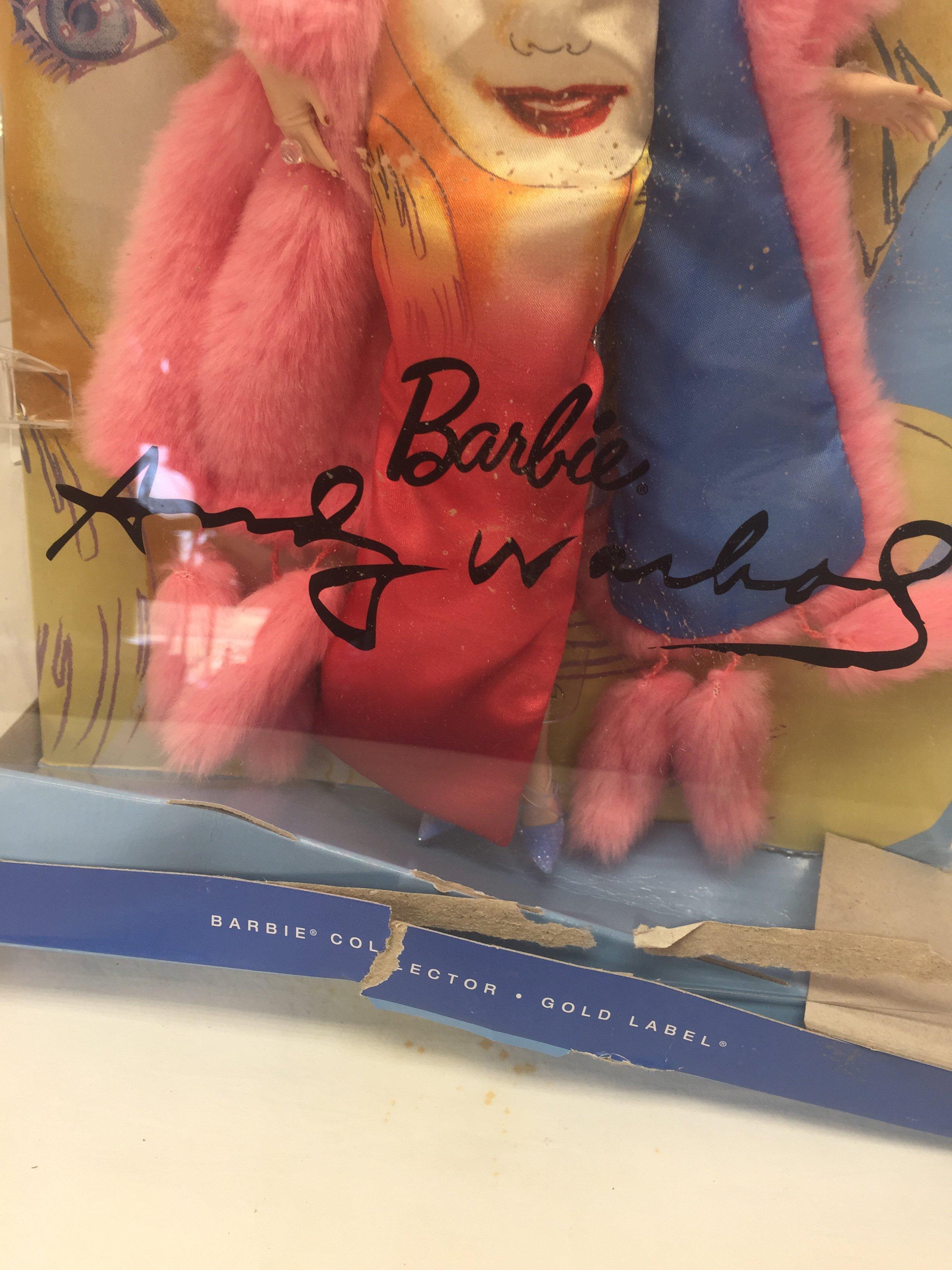 Andy Warhol Gold Label Barbie