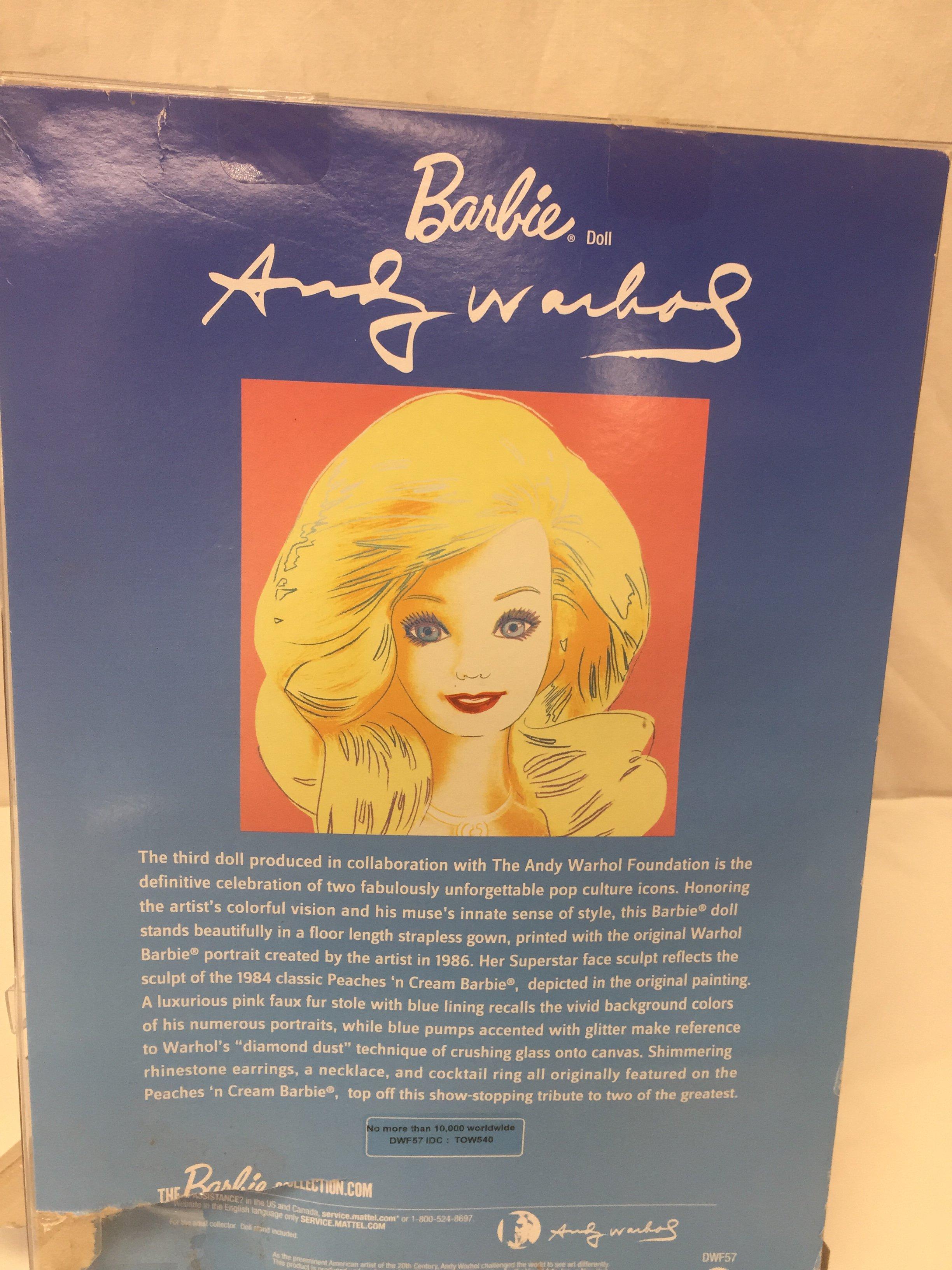 Andy Warhol Gold Label Barbie