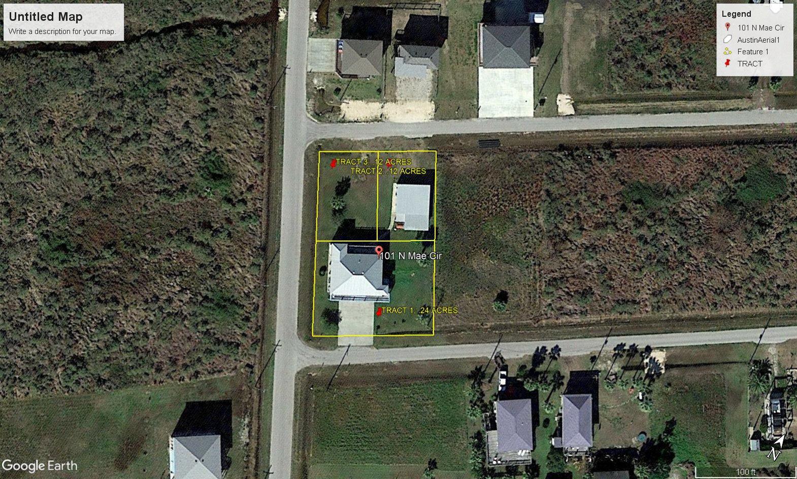 Tract 3: .12 acre Adjoining Vacant Corner Lot
