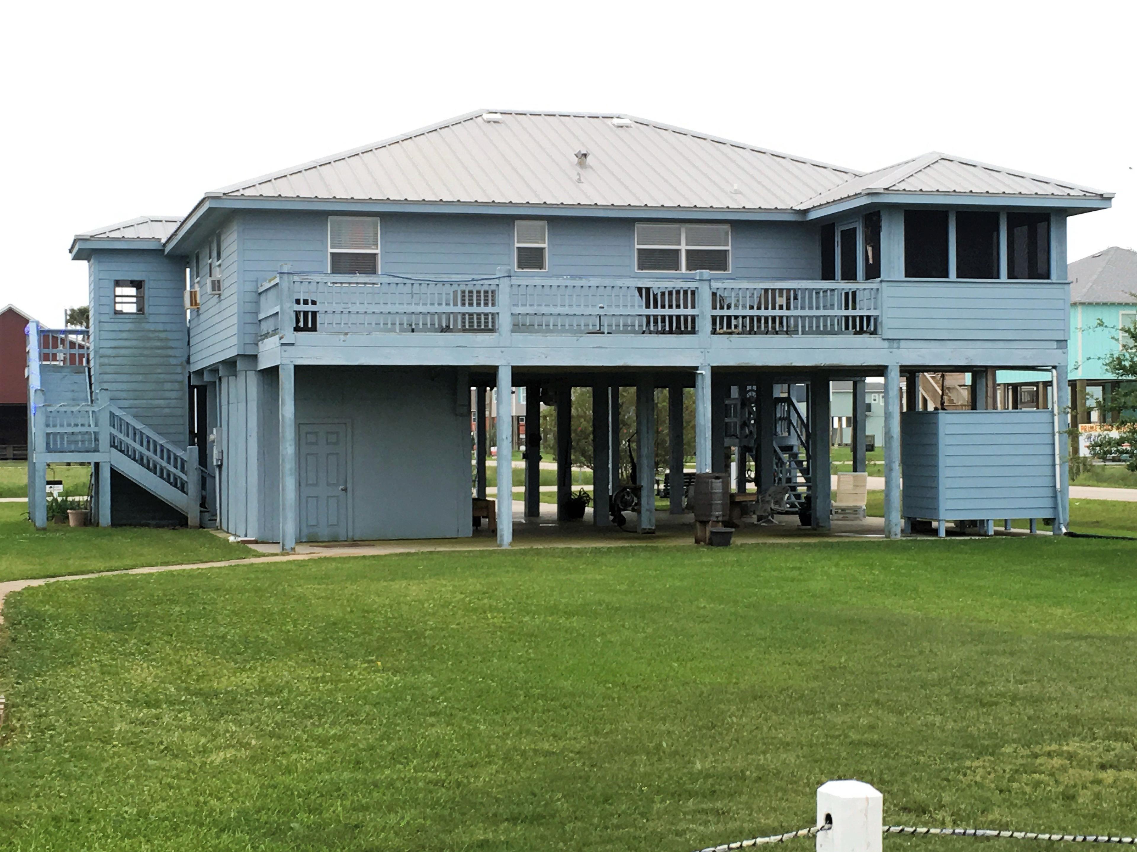 Tract 1: Ocean View Beach House with 2 bedrooms, 1.5 baths and enclosed elevator