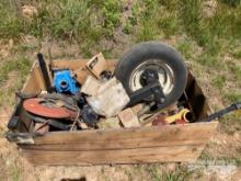 MISCELLANEOUS CRATE OF PARTS