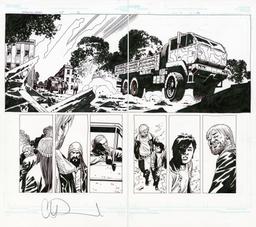 The Walking Dead, Issue 107 pages 12 and 13