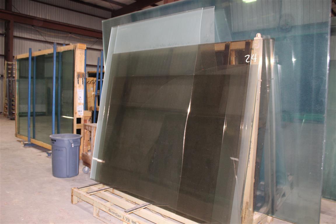 7 Sheets of Misc Size Glass