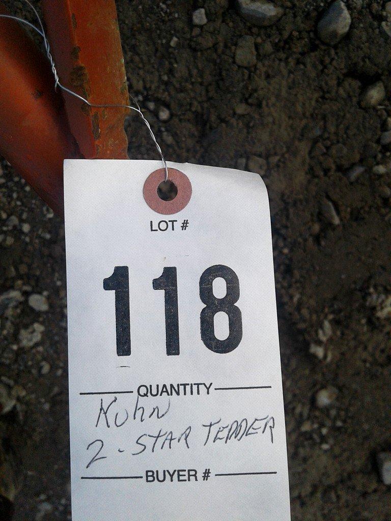 Kuhn 2 Star Tedder.       / Onsite Lot#118