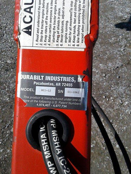 DuraBilt HCI12 Wheel Rake. Hydraulic Fold. Very Nice      / Onsite Lot#597