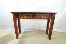 Asian Stlye Sofa/Hall Table with 2 Drawers