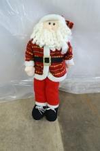 Stuffed Santa Clause Decoration