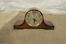 Linden German Made Mantle Clock With Triple Chimes