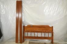 Ethan Allen Full Maple Bed With Rails