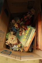 Box of Dolls & Books