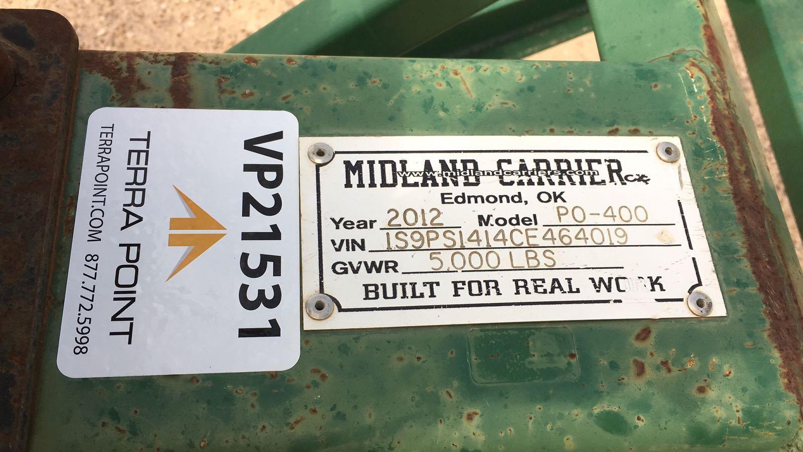 2012 Midland Carrier Model PO-400 Motorized Cable Puller | Video Available