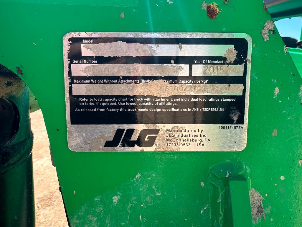 2015 JLG 6042 Telescopic Forklift